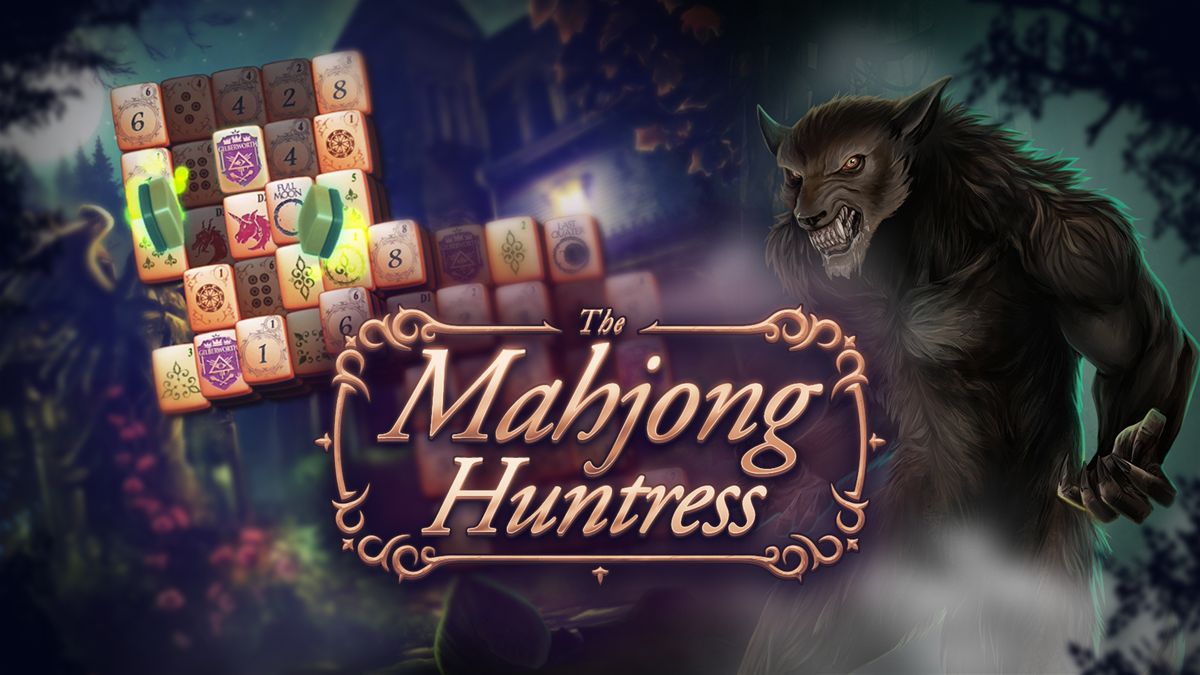Front Cover for The Mahjong Huntress (Nintendo Switch) (download release): 2nd version