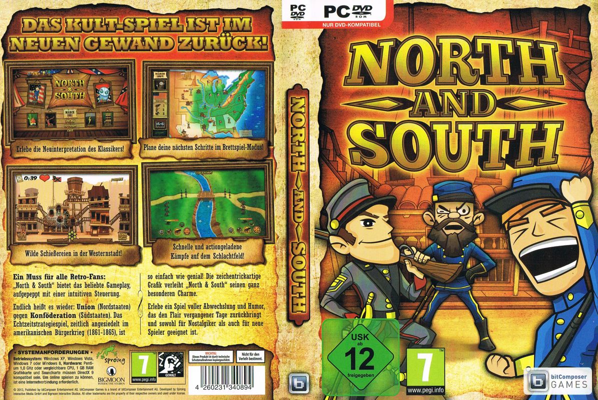 Full Cover for North & South: The Game (Windows)