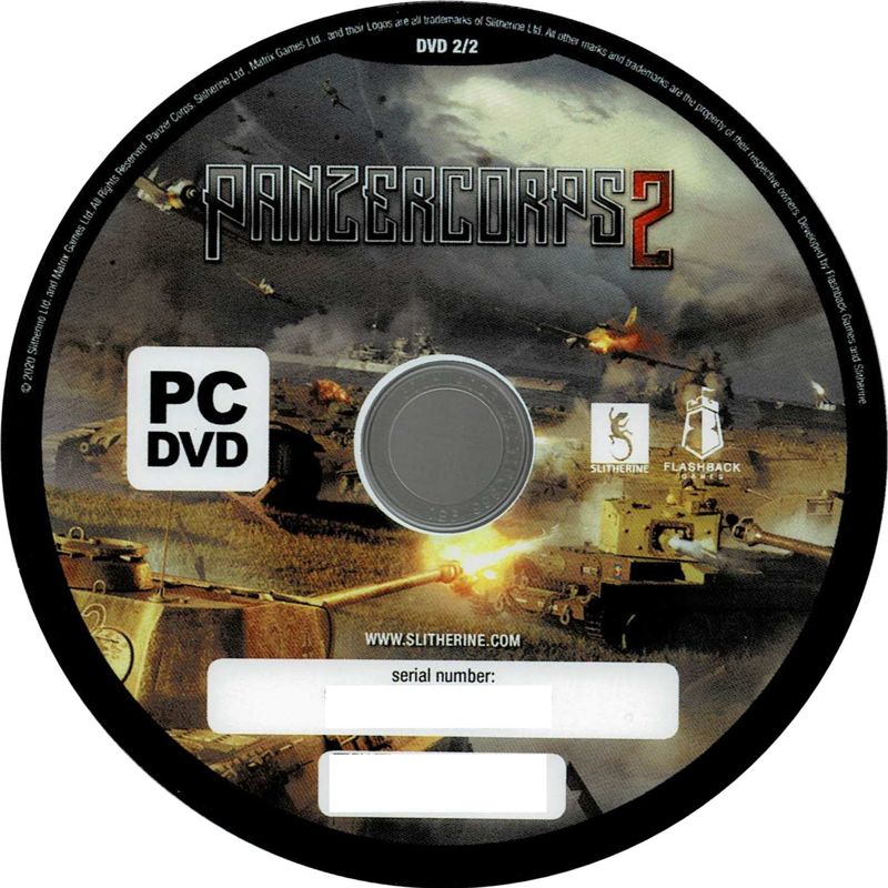 Media for Panzer Corps 2 (Windows) (Mail Order release): Disc 2