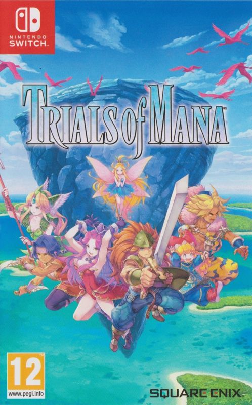 Front Cover for Trials of Mana (Nintendo Switch)