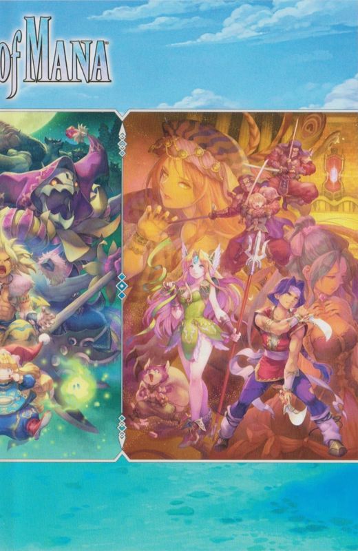 Inside Cover for Trials of Mana (Nintendo Switch): Right
