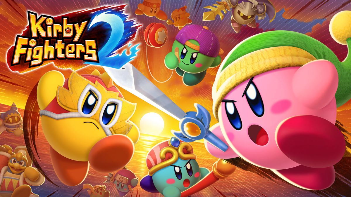Front Cover for Kirby Fighters 2 (Nintendo Switch) (download release): 1st version