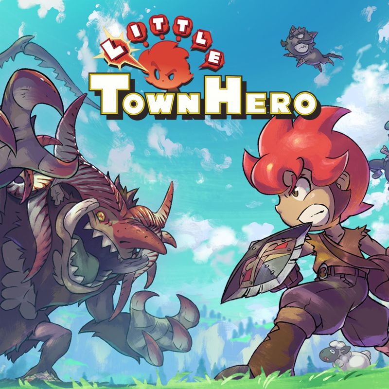 Front Cover for Little Town Hero (PlayStation 4) (download release)