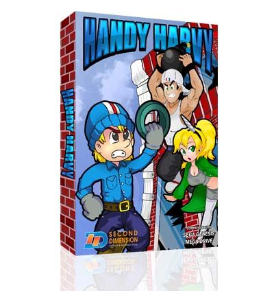 Front Cover for Handy Harvy (Genesis) (download release)