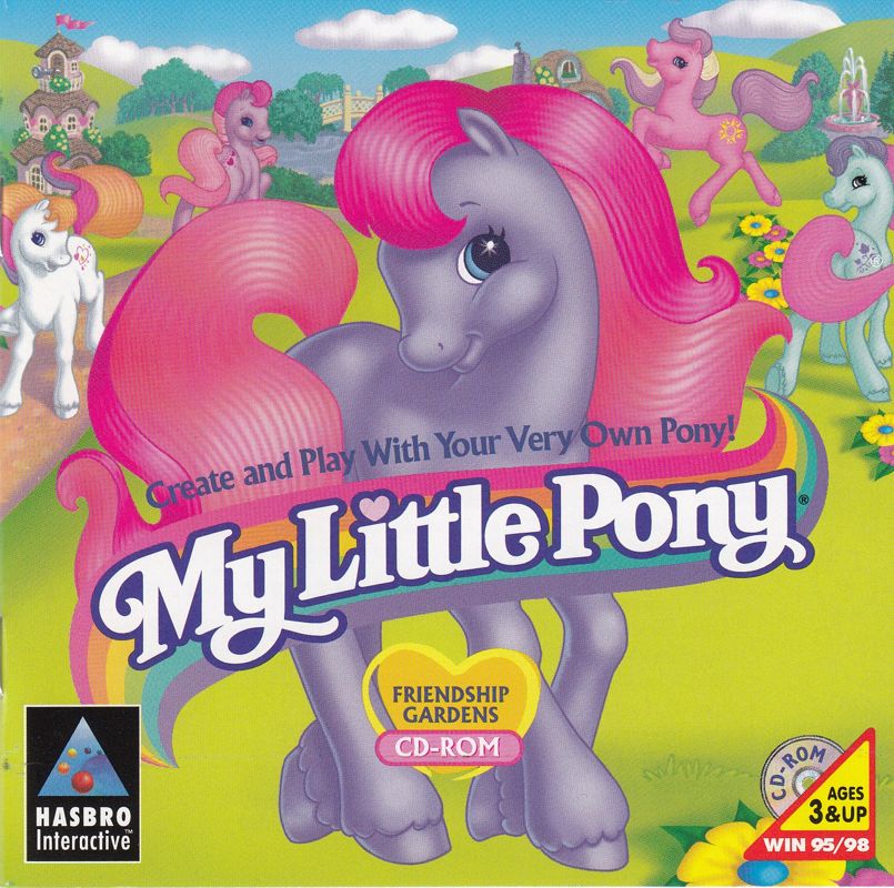 Manual for My Little Pony: Friendship Gardens (Windows) (Classic Value Series release): Front