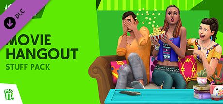 Front Cover for The Sims 4: Movie Hangout Stuff (Windows) (Steam release)