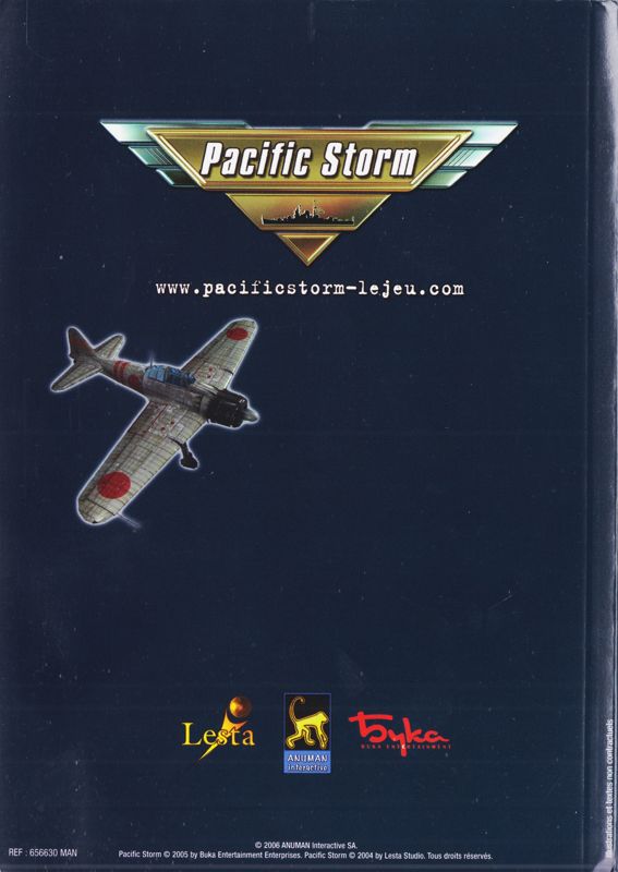 Manual for Pacific Storm (Windows): Back (160-page)