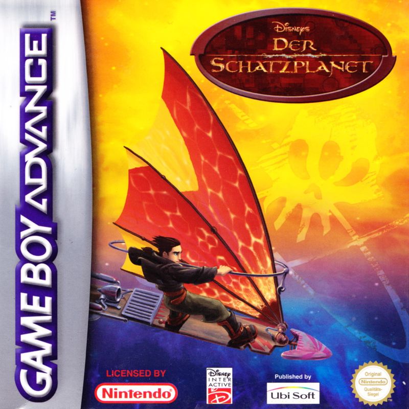 Front Cover for Disney's Treasure Planet (Game Boy Advance)