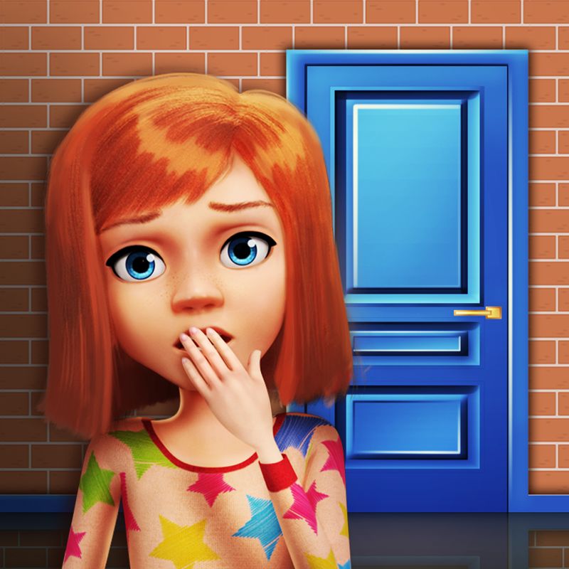 Front Cover for 100 Doors Game: Escape from School (iPad and iPhone)