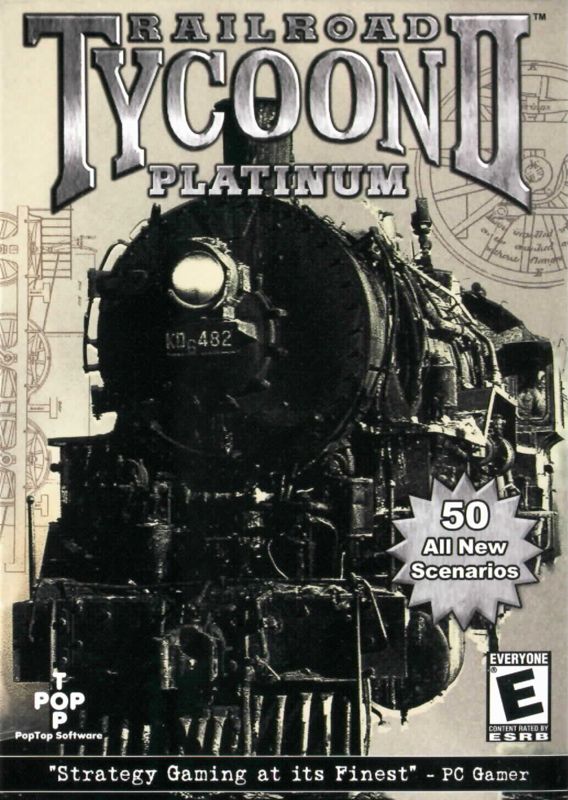 Front Cover for Railroad Tycoon II: Platinum (Windows) (Budget release)