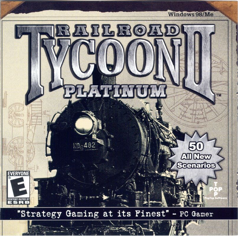 Front Cover for Railroad Tycoon II: Platinum (Windows) (Budget release)