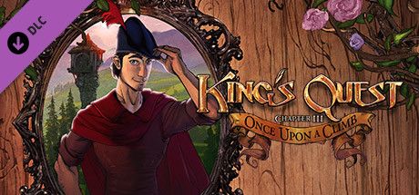 Front Cover for King's Quest: Chapter III - Once Upon a Climb (Windows) (Steam release)