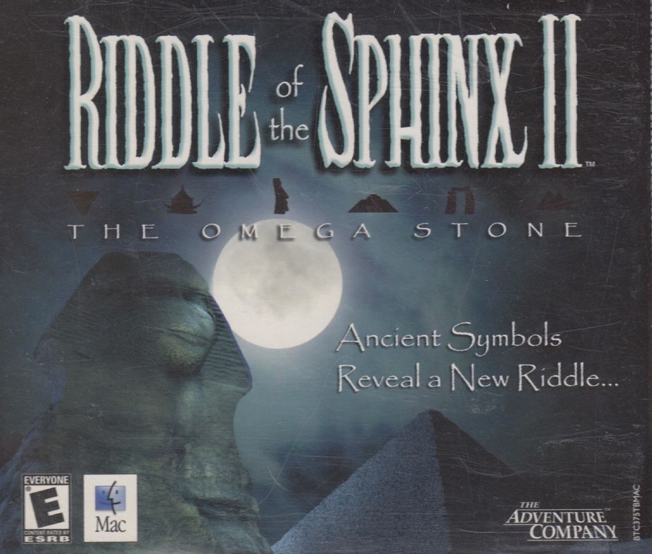Front Cover for The Omega Stone: Riddle of the Sphinx II (Macintosh)