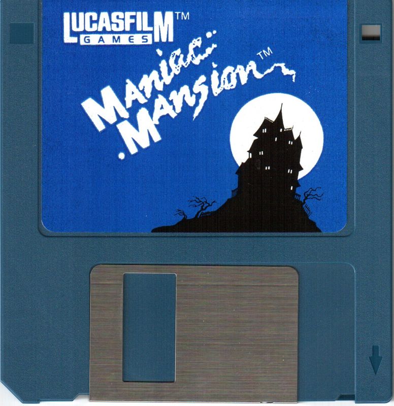 Media for Maniac Mansion (DOS) (Enhanced version (1989)): 3.5" disk