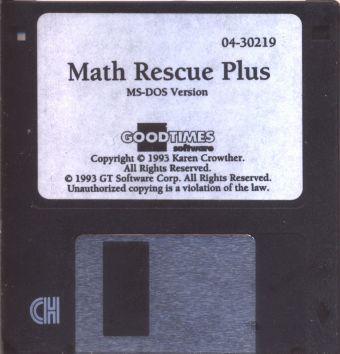 Media for Math Rescue Plus (DOS)