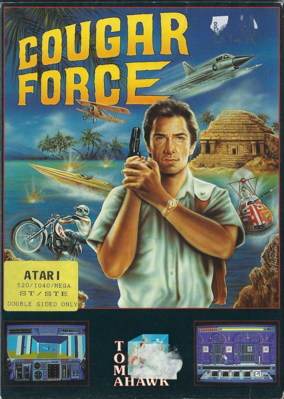 Front Cover for Cougar Force (Atari ST)