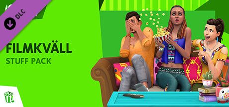 Front Cover for The Sims 4: Movie Hangout Stuff (Windows) (Steam release): Swedish version