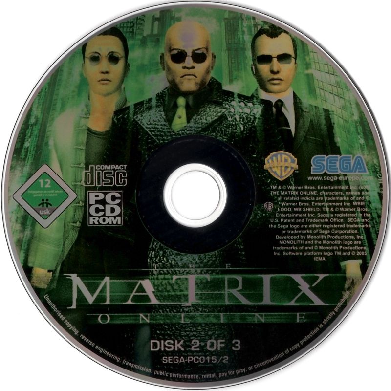 Media for The Matrix Online (Windows): Disc 2