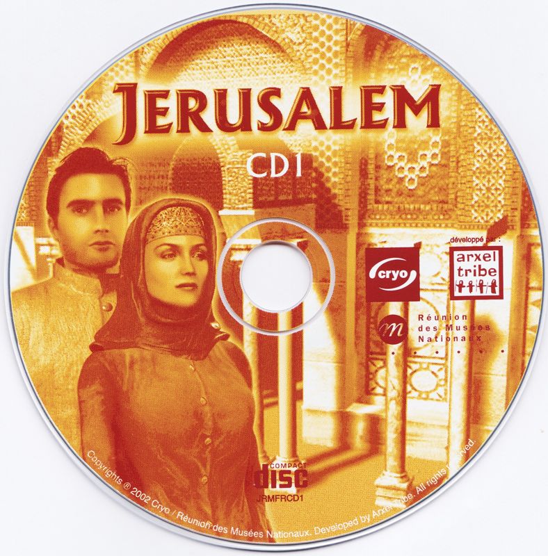 Media for BIpack: 2 Grandes Aventures Historiques (Windows): Jerusalem Game Disc 1