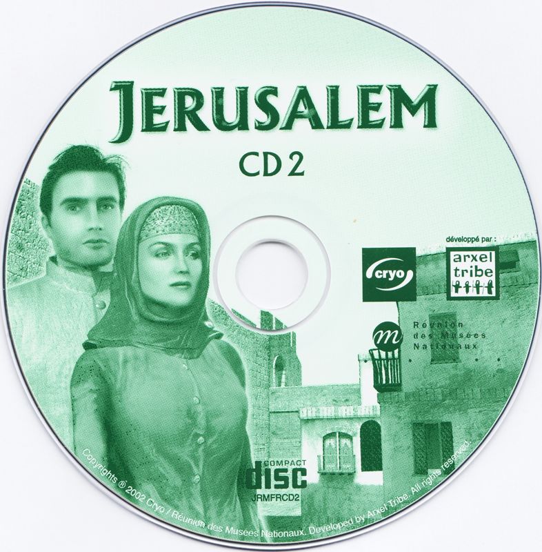 Media for BIpack: 2 Grandes Aventures Historiques (Windows): Jerusalem Game Disc 2