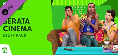 Front Cover for The Sims 4: Movie Hangout Stuff (Windows) (Steam release): Italian version