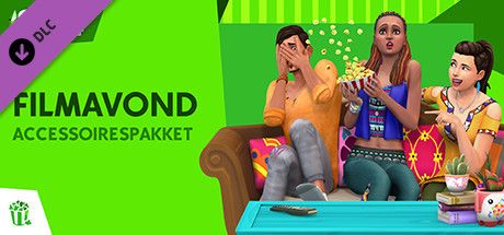 Front Cover for The Sims 4: Movie Hangout Stuff (Windows) (Steam release): Dutch version
