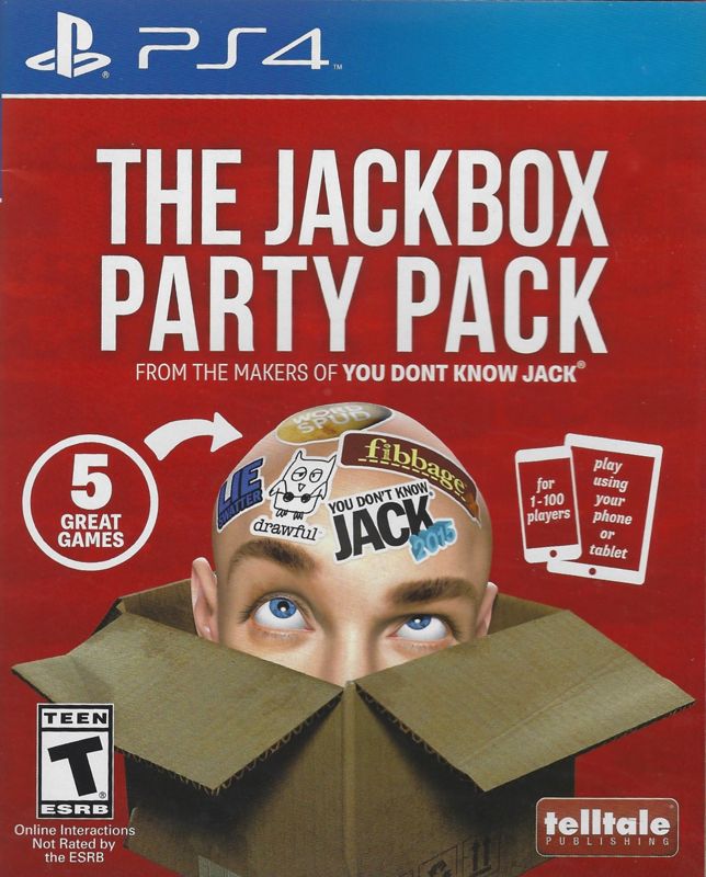 Front Cover for The Jackbox Party Pack (PlayStation 4)