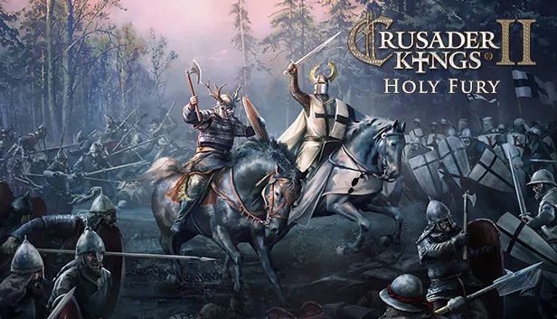 Front Cover for Crusader Kings II: Holy Fury (Linux and Macintosh and Windows) (Humble Store release)
