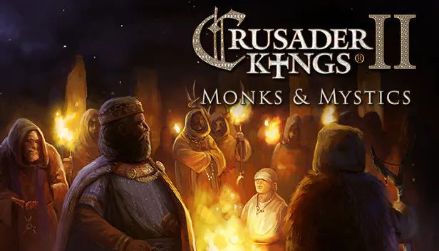 Front Cover for Crusader Kings II: Monks & Mystics (Linux and Macintosh and Windows) (Humble Store release)