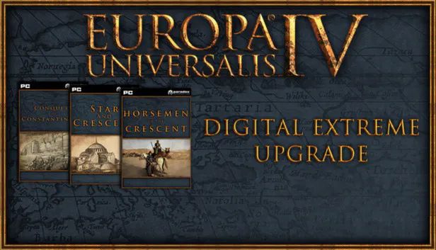 Front Cover for Europa Universalis IV: Digital Extreme Edition Upgrade Pack (Linux and Macintosh and Windows) (Humble Store release)