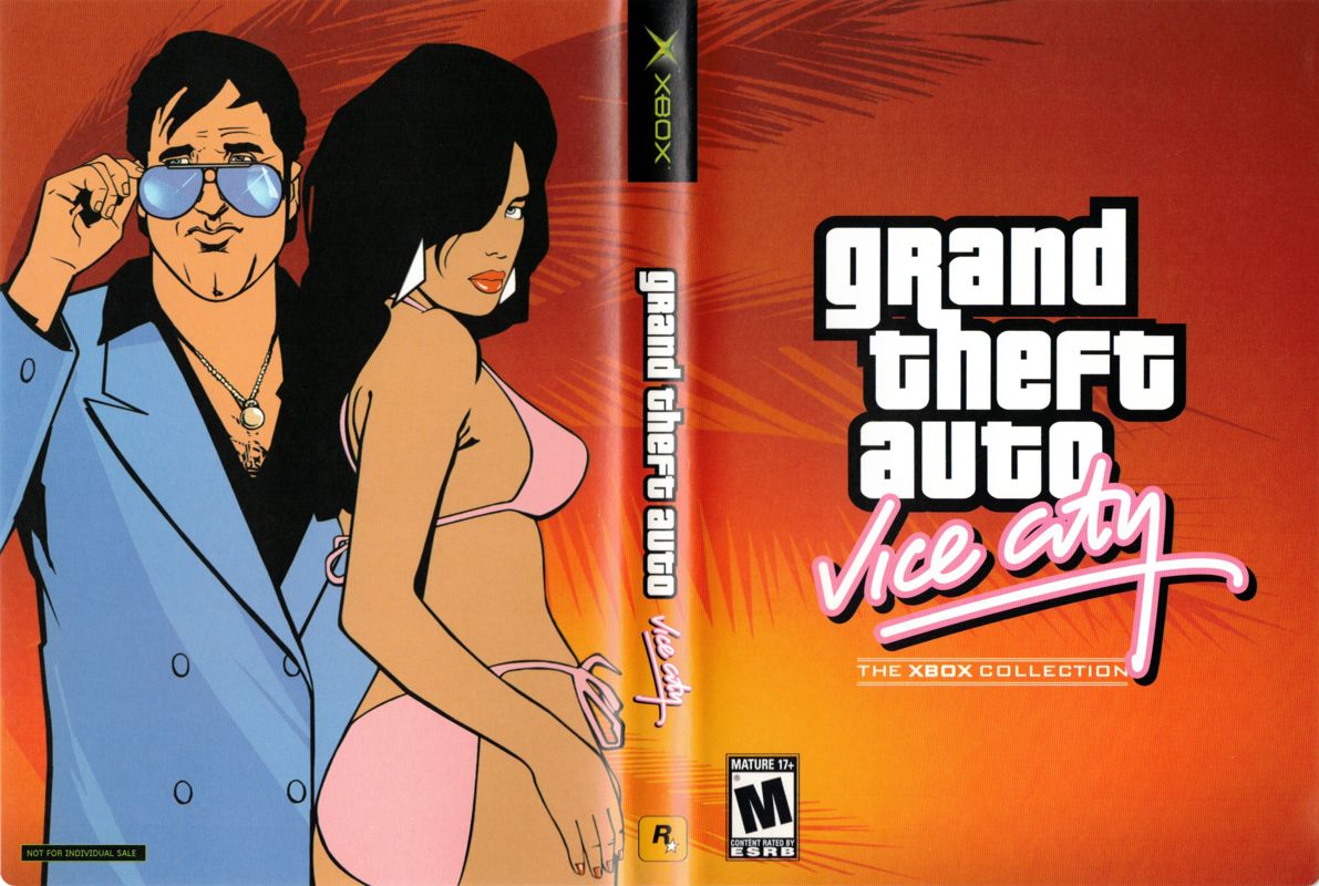 Other for Rockstar Games Double Pack: Grand Theft Auto (Xbox): Grand Theft Auto Vice City Keep Case - Full
