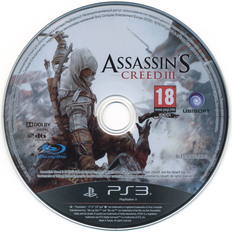 Media for Assassin's Creed III (Special Edition) (PlayStation 3)