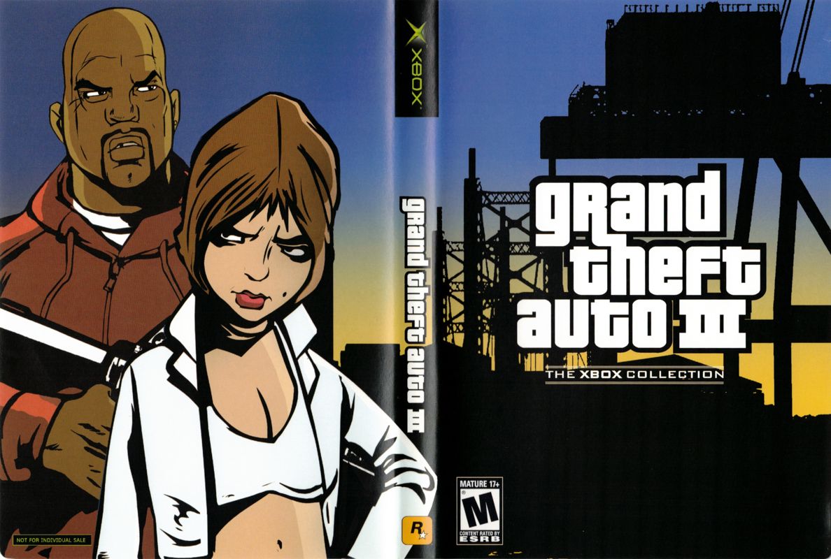 Other for Rockstar Games Double Pack: Grand Theft Auto (Xbox): Grand Theft Auto III Keep Case - Full