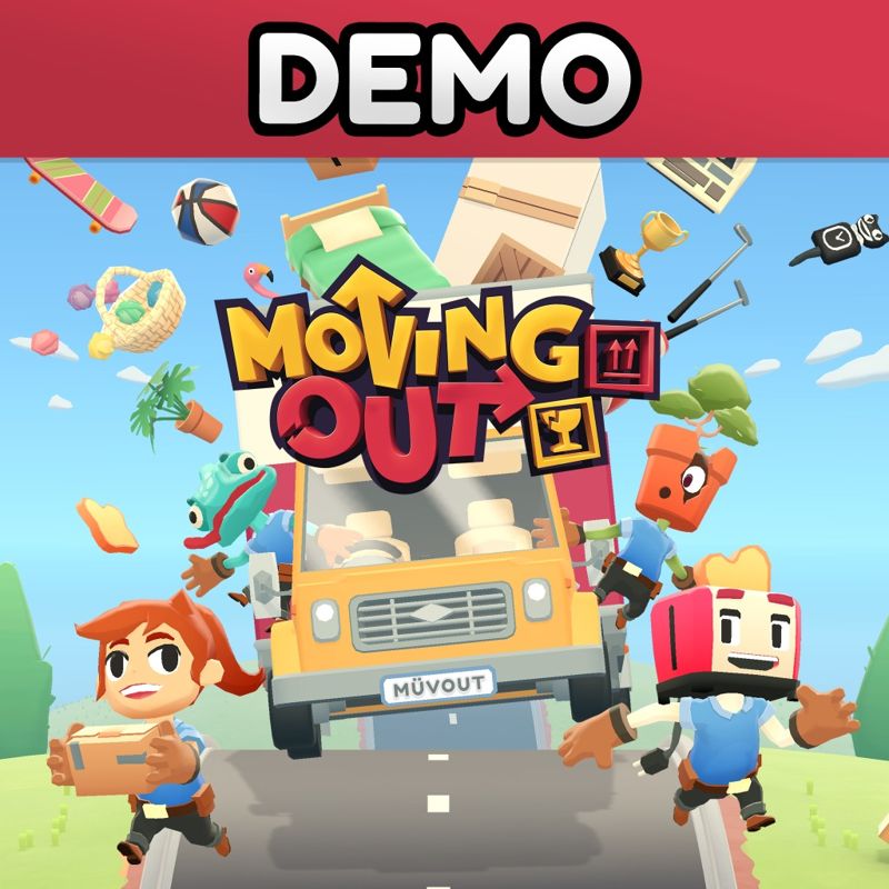 Front Cover for Moving Out (PlayStation 4) (Demo release)