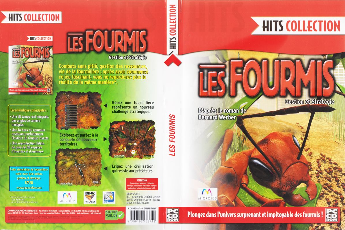 Full Cover for Les Fourmis (Windows) (Hits Collection release (Mindscape 2003))