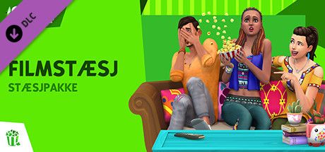 Front Cover for The Sims 4: Movie Hangout Stuff (Windows) (Steam release): Norwegian version