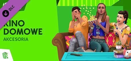 Front Cover for The Sims 4: Movie Hangout Stuff (Windows) (Steam release): Polish version
