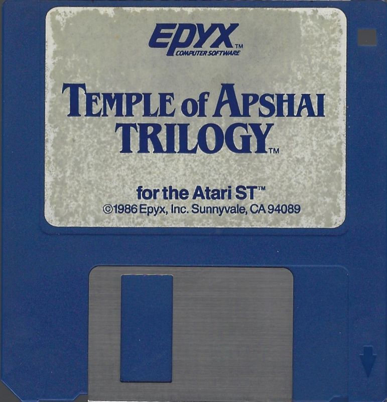 Media for Temple of Apshai Trilogy (Atari ST)