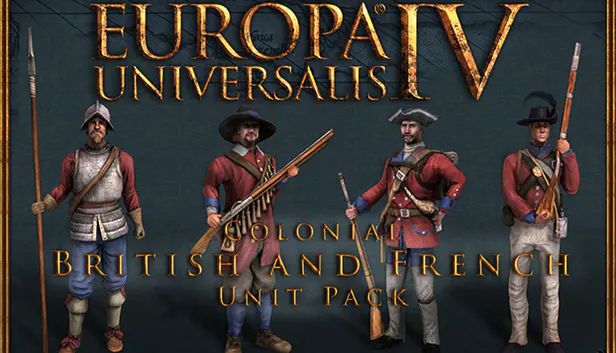 Front Cover for Europa Universalis IV: Colonial British and French Unit Pack (Linux and Macintosh and Windows) (Humble Store release)
