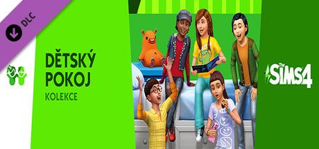 Front Cover for The Sims 4: Kids Room Stuff (Windows) (Steam release): Czech version