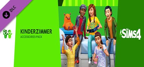 Front Cover for The Sims 4: Kids Room Stuff (Windows) (Steam release): German version