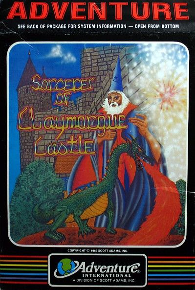 Front Cover for Sorcerer of Claymorgue Castle (TI-99/4A)