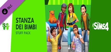 Front Cover for The Sims 4: Kids Room Stuff (Windows) (Steam release): Italian version