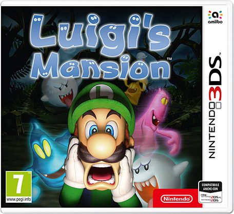 Front Cover for Luigi's Mansion (Nintendo 3DS) (download release)