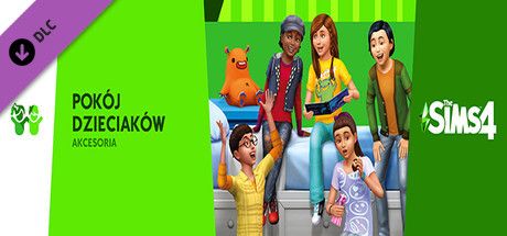 Front Cover for The Sims 4: Kids Room Stuff (Windows) (Steam release): Polish version