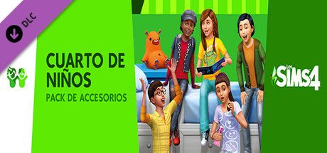 Front Cover for The Sims 4: Kids Room Stuff (Windows) (Steam release): Spanish version