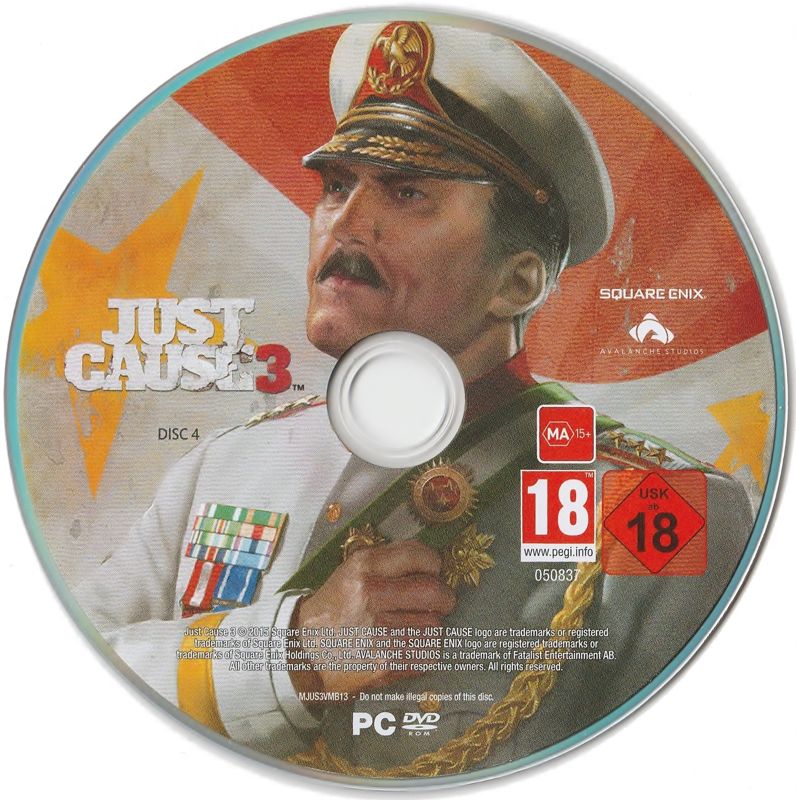 Media for Just Cause 3 (Collector's Edition) (Windows): Disc 4