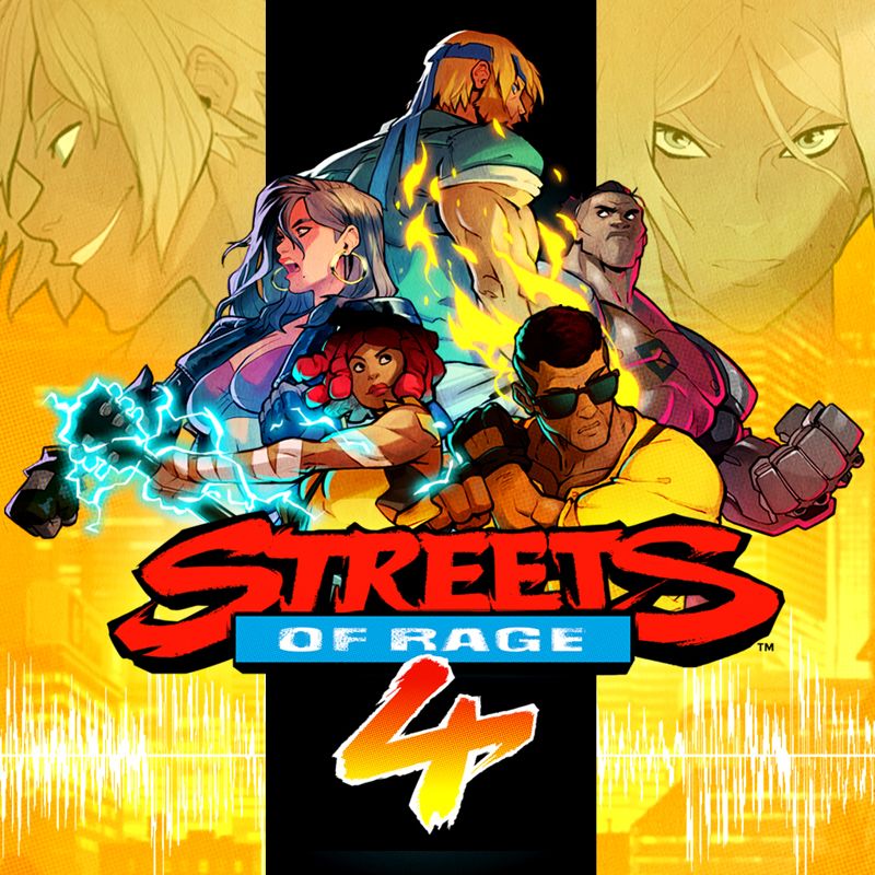 Front Cover for Streets of Rage 4 (Nintendo Switch) (download release)