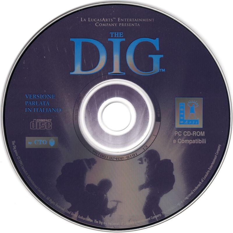 Media for The Dig (DOS) (Fully localized Italian version)