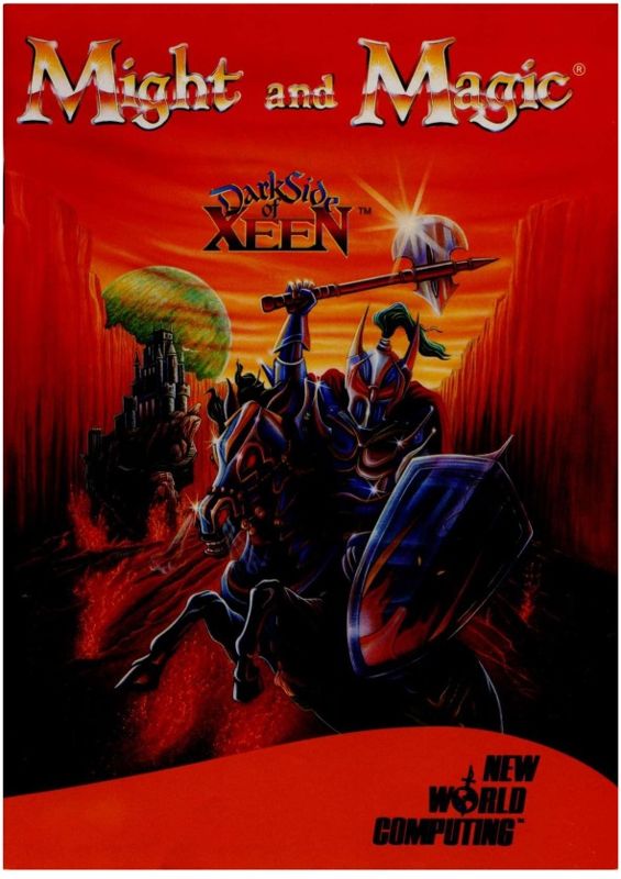 Manual for Might and Magic Sixpack (Windows) (GOG.com release): Darkside of Xeen (front)